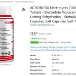 ACTIONETIX 100% ElectroLYTES on AMAZON