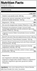 Core Nutritionals Hydrate Fruit Punch